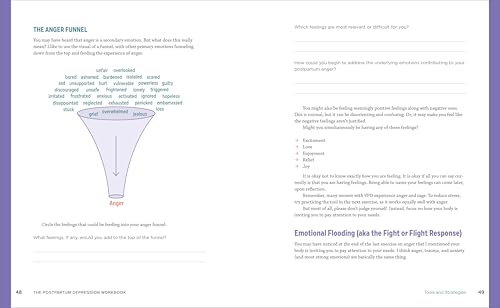 The Postpartum Depression Workbook: Strategies to Overcome Negative Thoughts, Calm Stress, and Improve Your Mood