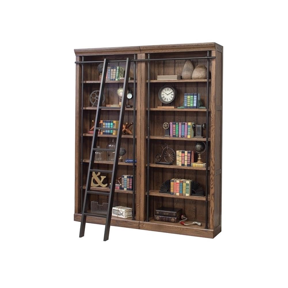 Martin Furniture Avondale 2 Bookcase Wall, Oak