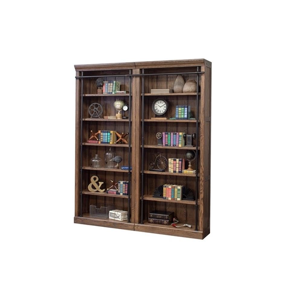 Martin Furniture Avondale 2 Bookcase Wall, Oak