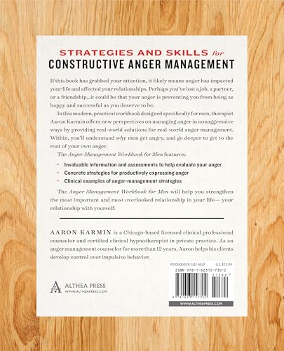 Anger Management Workbook for Men: Take Control of Your Anger and Master Your Emotions