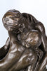 Toperkin The Kiss Bronze Statues Sculptures Home Decor Rodin Metal Figurines TPE-186