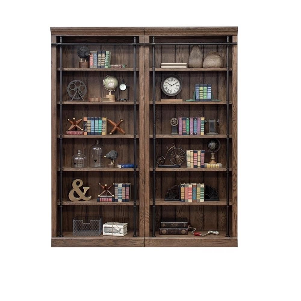 Martin Furniture Avondale 2 Bookcase Wall, Oak