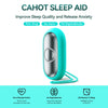 Cahot Sleep Aid Device, Micro-Current Sleep Instrument Anxiety Device, Portable Rechargeable Sleep aid for Anxiety and Insomnia (Green)