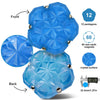 DYRDM Magnetic Fidget Sphere 12 Pcs, Magnetic Fidget Toy, Desk Toys for Office and Stress Relief & Anxiety for Adults, Magnets Sensory Toys Magnetic Building Blocks Blue