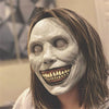 Scary Halloween Mask Smiling Demons Horror Mask Scariest Creepy White Mask with Eye for Cosplay