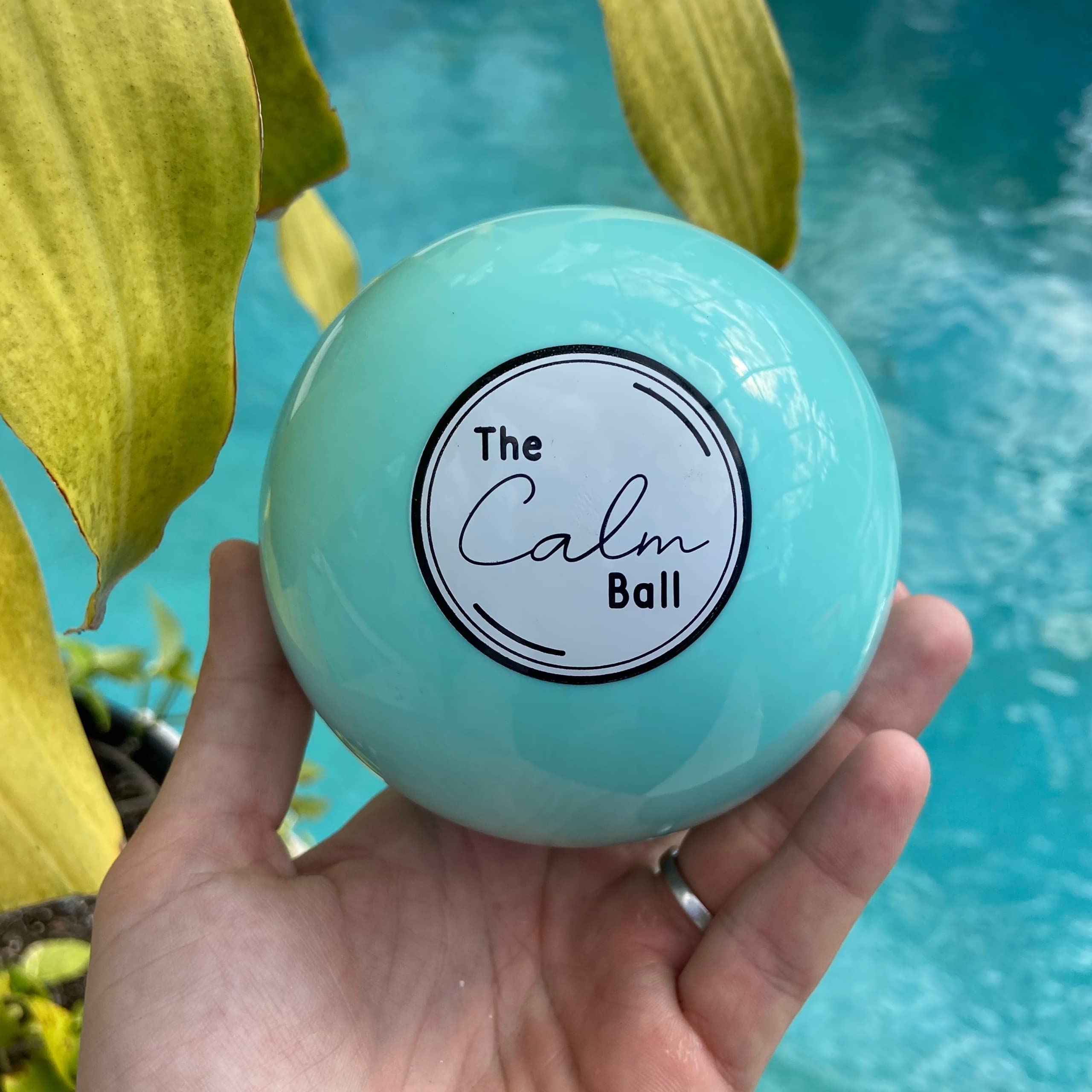 Anger Management Toys - The Calm Ball - Coping Skills Tool, Anxiety Toys for Adults and Kids, Stress Relief Toys for Adults , Teens and Kids , Therapy Toys , Anxiety Relief , Social Emotional Learning