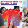 Behind The Anger Card Game | Anger Management for Kids | CBT Games for Families | Anger Relief with Play Therapy Tools | Emotional Regulation for Teens | ADHD Tools Therapy Games